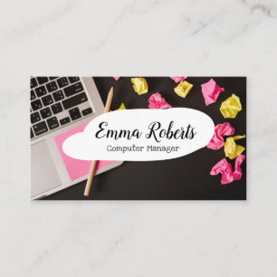 Brand Generation Marketing Computer Manager Business Card