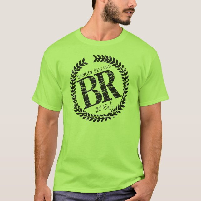 Brand New "BR" Logo Tee (Green) (Front)