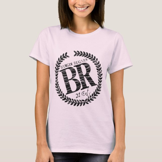 Brand New "BR" Logo Tee (Pink) (Front)