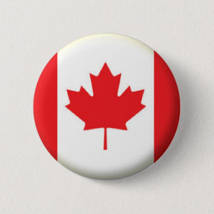 BRAND NEW!! - CANADA PIN BACK BADGE