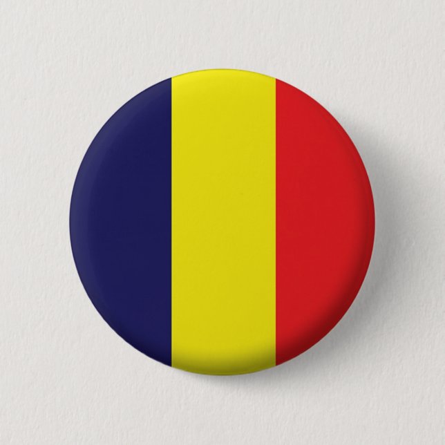 BRAND NEW!! - CHAD PIN BACK BADGE (Front)