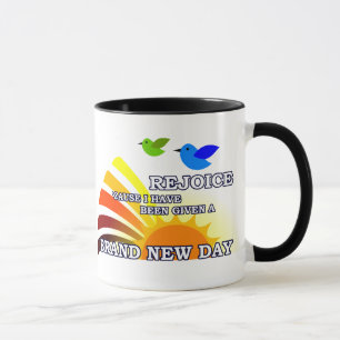 Brand New Day - Customisable Name Mug