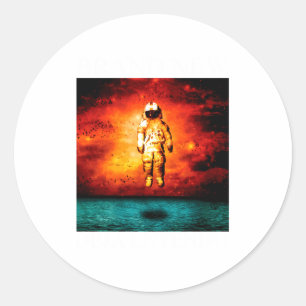 Brand New Deja Entendu  Classic Round Sticker