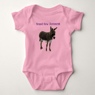 Brand New Democrat Baby Body Suit Baby Bodysuit