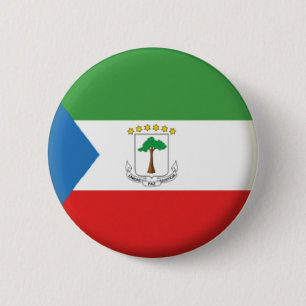 BRAND NEW!! - EQUATORIAL GUINEA PIN BACK BADGE