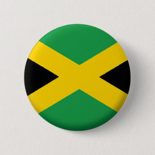 BRAND NEW!! - JAMAICA PIN BACK BADGE