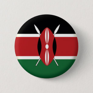 BRAND NEW!! - KENYA PIN BACK BADGE