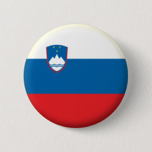 BRAND NEW!! - SLOVENIA PIN BACK BADGE