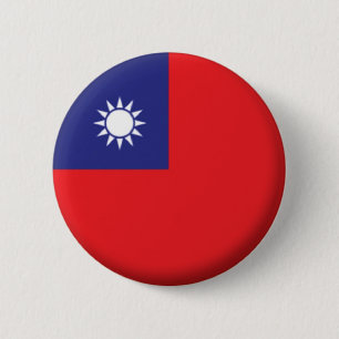 BRAND NEW!! - TAIWAN PIN BACK BADGE