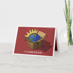 Brand New Year Holiday Card