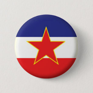 BRAND NEW!! - YUGOSLAVIA PIN BACK BADGE