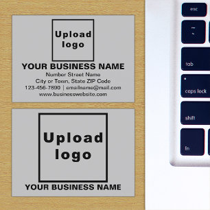 Brand on Grey Business Card