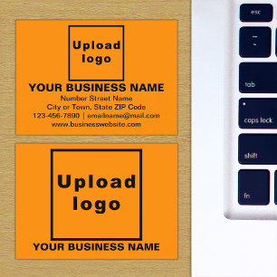 Brand on Orange Business Card