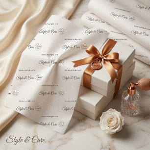 Brand Packaging White Tissue Paper Luxury Gift Wra