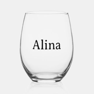 Brand Promotion 16 oz Stemless Wine Glass