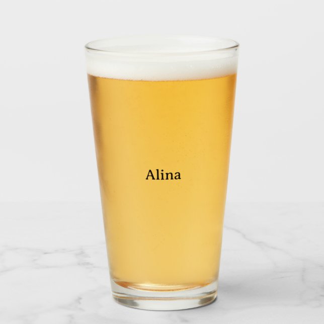 Brand Promotion 16oz Glass (Front Filled)
