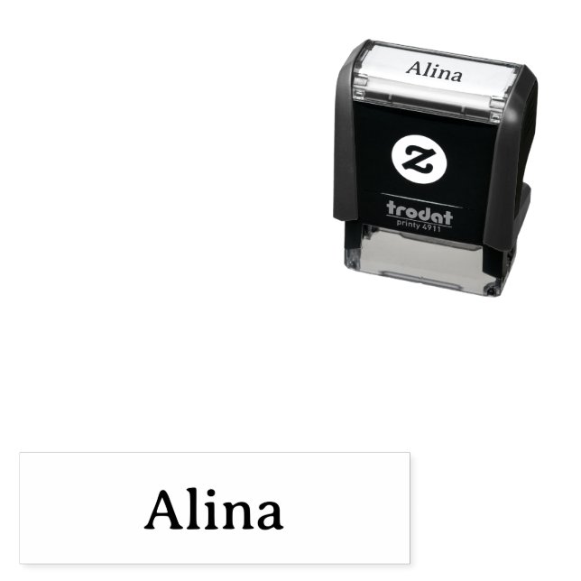 Brand Promotion 1.4" x 0.4" Self-inking Stamp (In Situ)