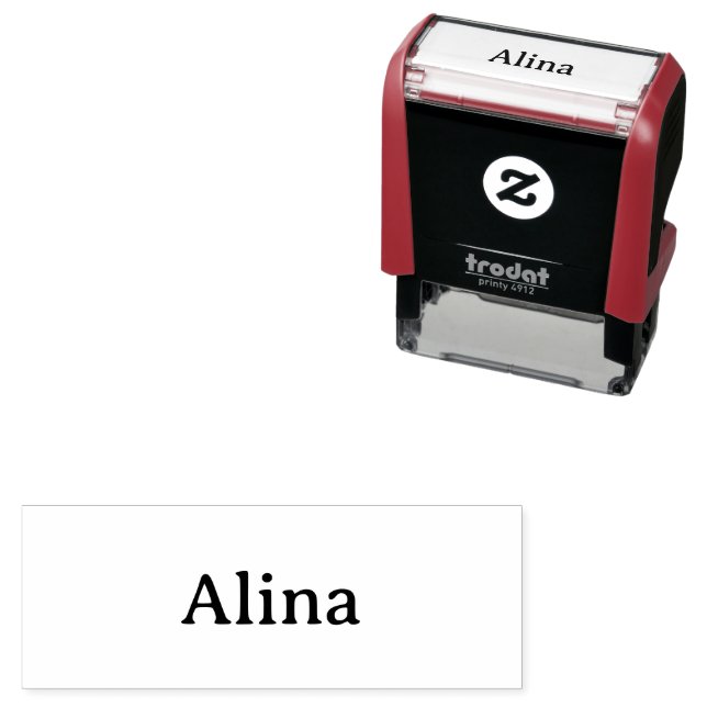 Brand Promotion 1.8" x 0.65" Self-inking Stamp (In Situ)