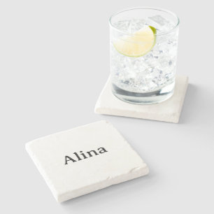 Brand Promotion 4" x 4" Marble Stone Coaster