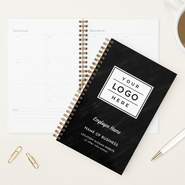 Branded Black Marble Business Weekly Planner (Creator Uploaded)