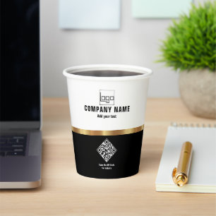 Branded Business Logo Company Party Event Supplies Paper Cups