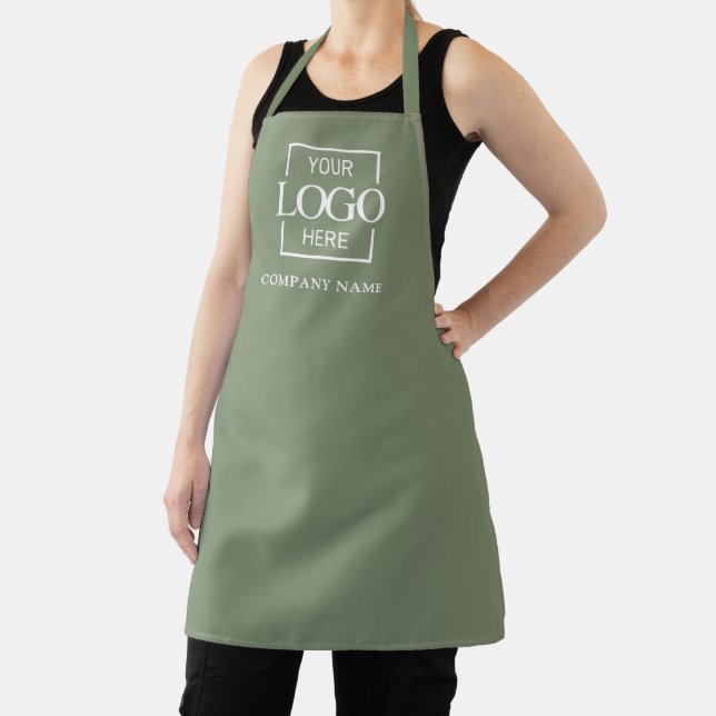 Branded Business Logo Restaurant Uniform Work Apron (Insitu)