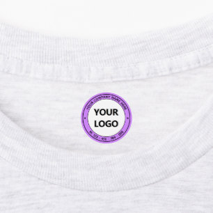 Branded Company Logo Business Stickers Template