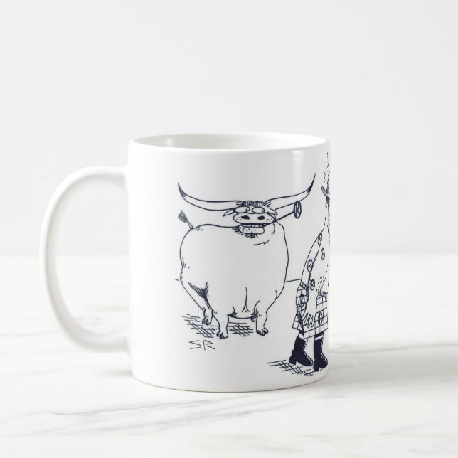 Branded Cowboy mug (Left)