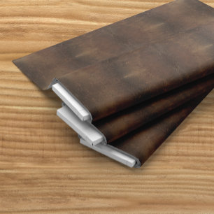 Branded Cowhide Faux Leather Fabric