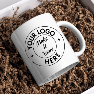 Branded Custom Logo Business Promotional 20oz Large Coffee Mug