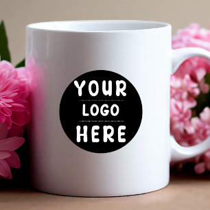 Branded Custom Logo or image for Business Large Coffee Mug