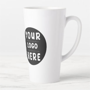 Branded Custom Logo or image for Business Latte Mug