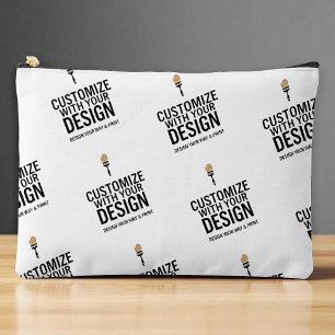 Branded Custom Minimalist Personalised Company Accessory Pouch