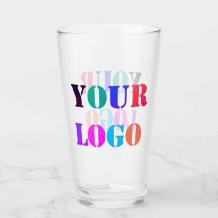Branded Logo Business Promotional Glass Template