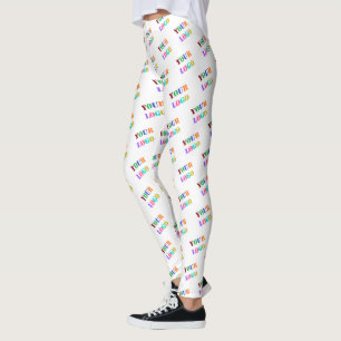 Branded Logo Business Promotional Leggings Example