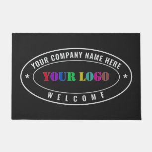 Branded Logo Name Business Office Doormat Template
