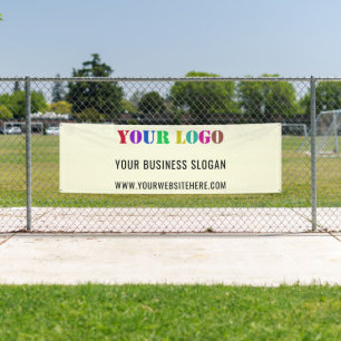 Branded Logo Promotional Business Banner Example