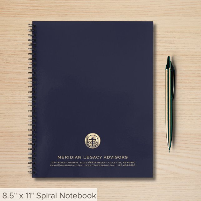 Branded Notebook with Customisable Logo (Creator Uploaded)