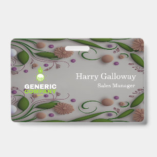 Branded Personalised Corporate Business Company ID Badge