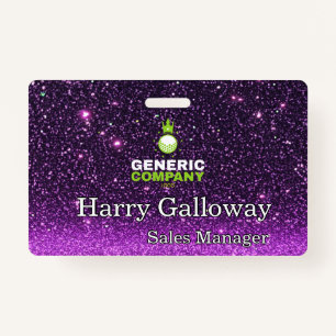 Branded Personalised Corporate Business Company ID Badge