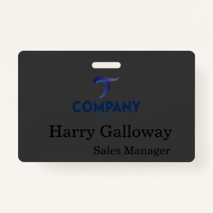 Branded Personalised Corporate Business Company ID Badge