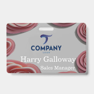 Branded Personalised Corporate Business Company ID Badge