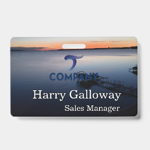 Branded Personalised Corporate Business Company ID Badge