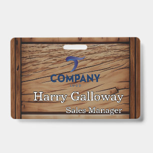 Branded Personalised Corporate Business Company ID Badge