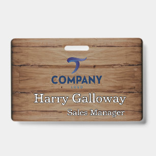 Branded Personalised Corporate Business Company ID Badge