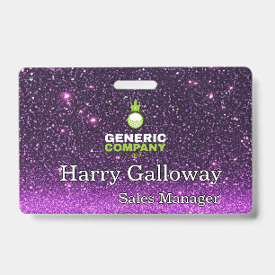 Branded Personalized Corporate Business Company ID Badge