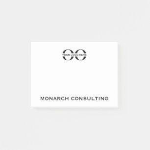 Branded Post It Note with Customisable Logo