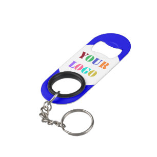 Branded Promotional Keychain Bottle Opener Example