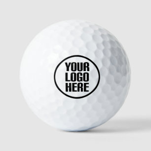 branded promotional your logo here personalised golf balls