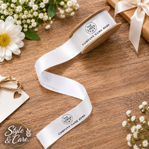 Branded Ribbon That Showcases Your Business Style Satin Ribbon